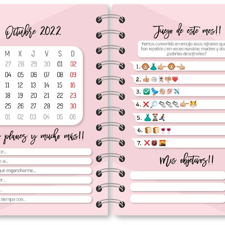 LOVELY STORY - Wholesale Planner - SCHOOL AGENDA 2022-2023 WEEK VIEW - HERE AND NOW3