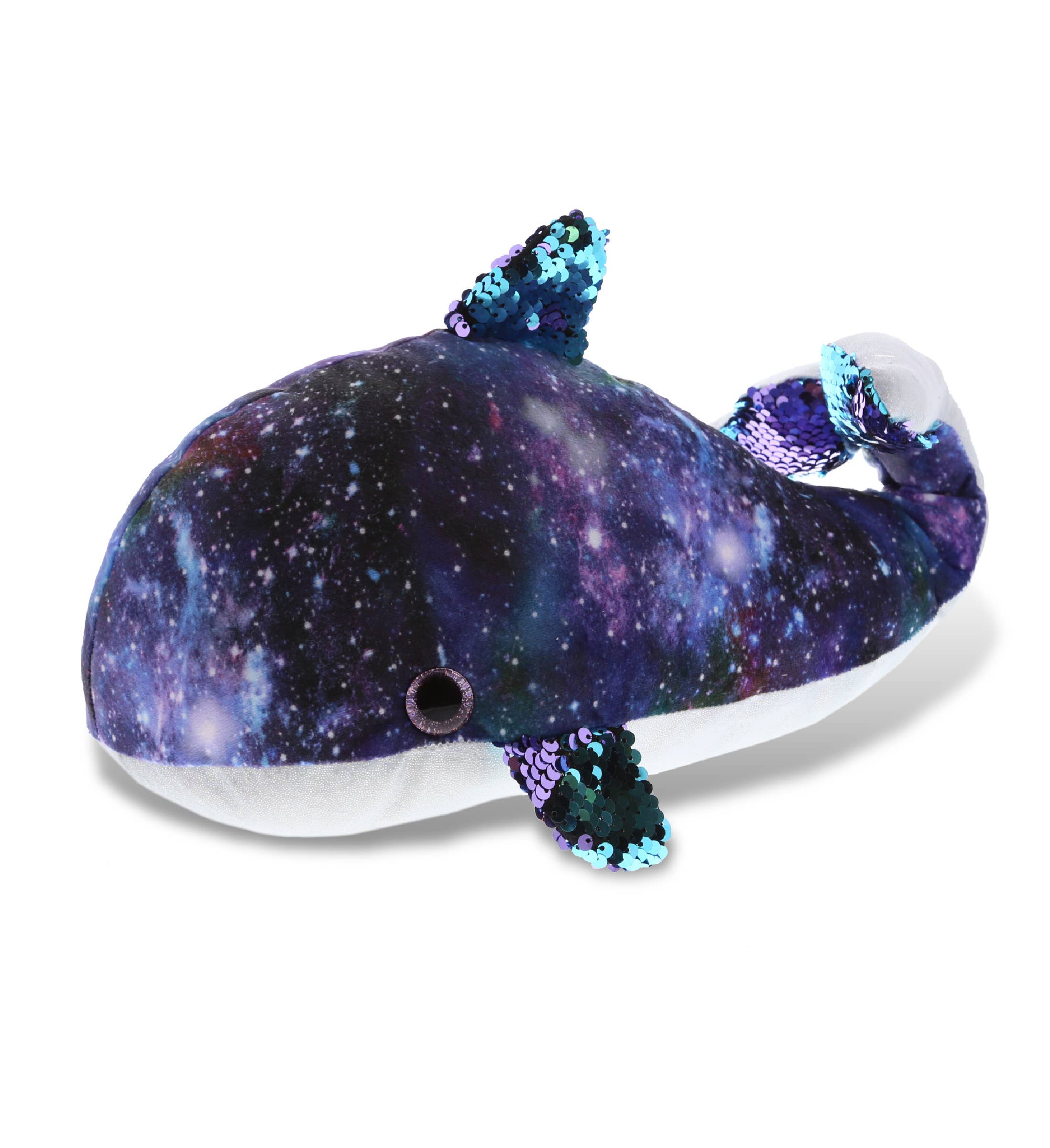 Cota Global - Wholesale Stuffed/Plush Toy - Kids & Baby - Space Sequin Plush - 13" Whale0