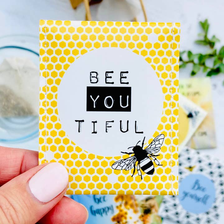 Tea Gift Set For Bee Lovers for wholesale by Victoria Mae Designs