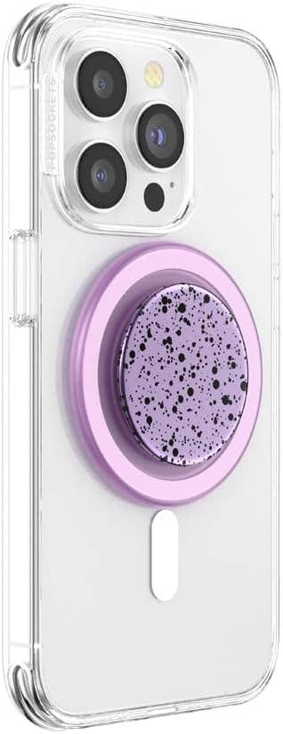 POPSOCKETS - Vente Poignée de téléphone - PopSockets MagSafe Lavender Speckle1