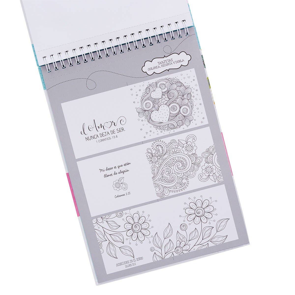 Christian Art Gifts - Wholesale Coloring & Activity Book - Adult - Libro para colorear Palabra en color3