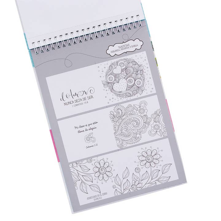 Christian Art Gifts - Wholesale Coloring & Activity Book - Adult - Libro para colorear Palabra en color3