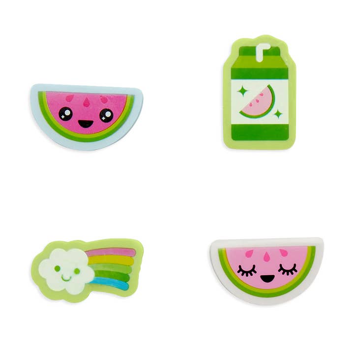 OOLY - Wholesale Eraser - Kids - Lil' Juicy Scented Topper Eraser - Watermelon