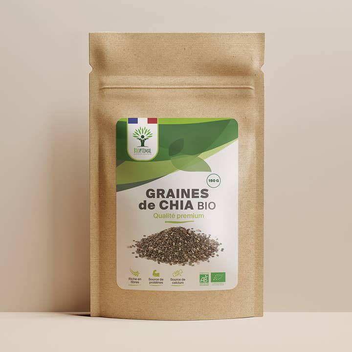 Organic chia seeds - Bioptimal for wholesale by Bioptimal