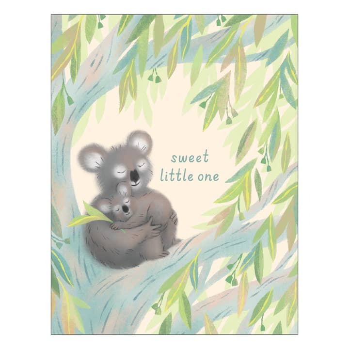 Koala Baby Card for wholesale by Studio Eleven Papers