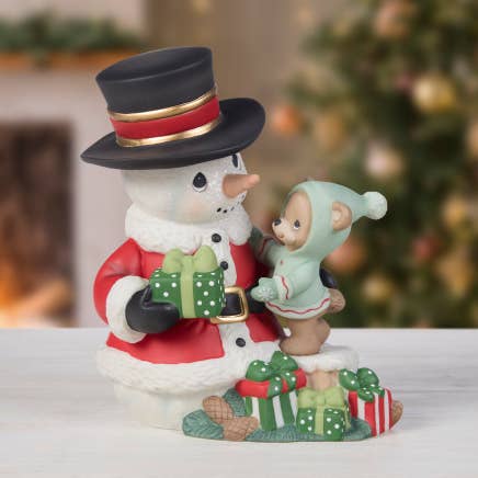 Sharing The Gift Of Love At Christmastime Annual Snowman Fig for wholesale by Precious Moments