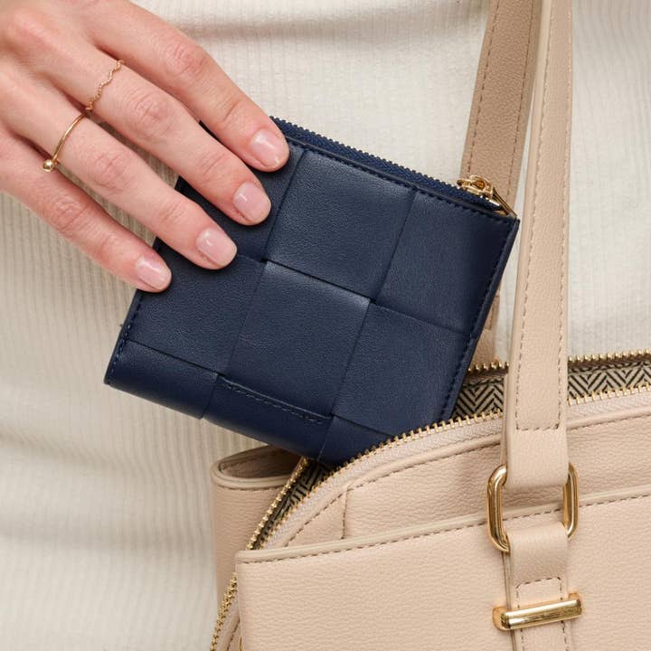 Urban Expressions - Venta al por mayor Tarjetero - Mujer - Tarjetero tejido Amelie55