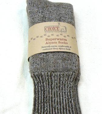 Choice Alpaca Products - Vente Chaussettes – unisexe - Chaussettes Alpaga « Superwarm » – Fabriquées aux USA8