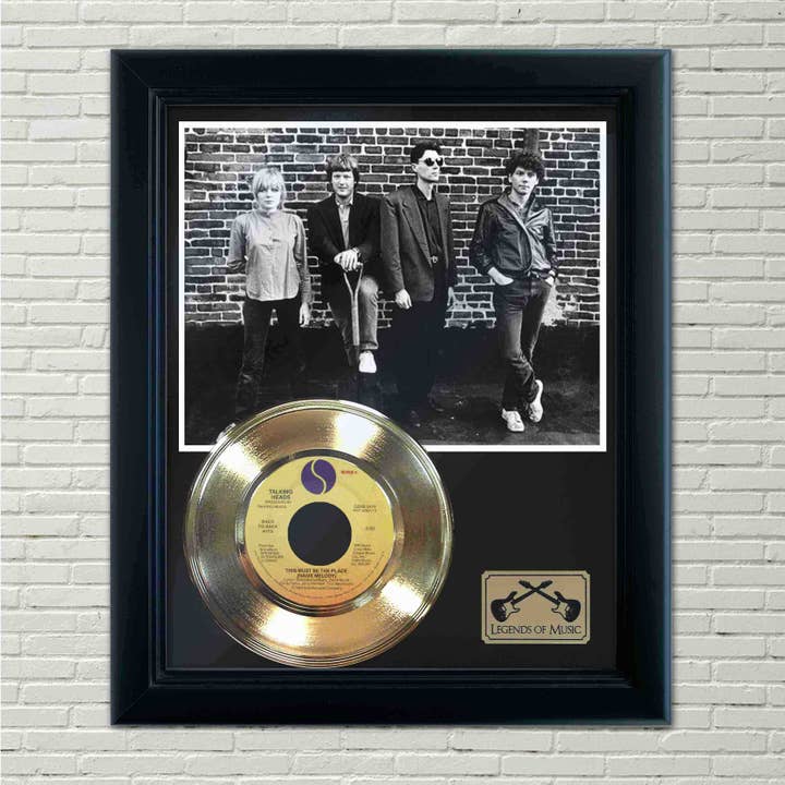 Talking Heads "This Must Be the Place" Framed Record Display for wholesale by Gold Record Outlet