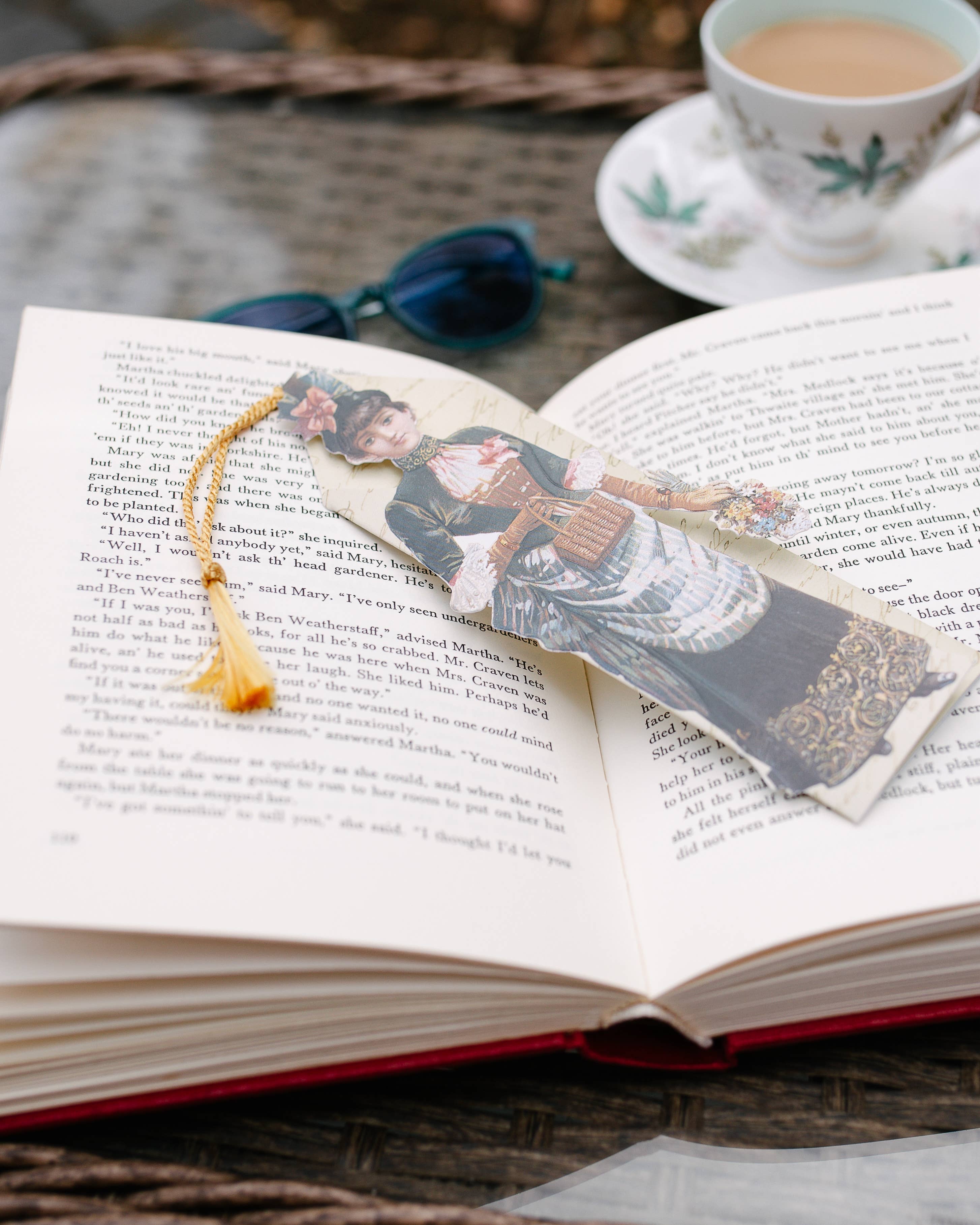 Mamelok - Venta al por mayor Marcapáginas - TARJETA DE MARCADOR DE DAMA VICTORIANA 31