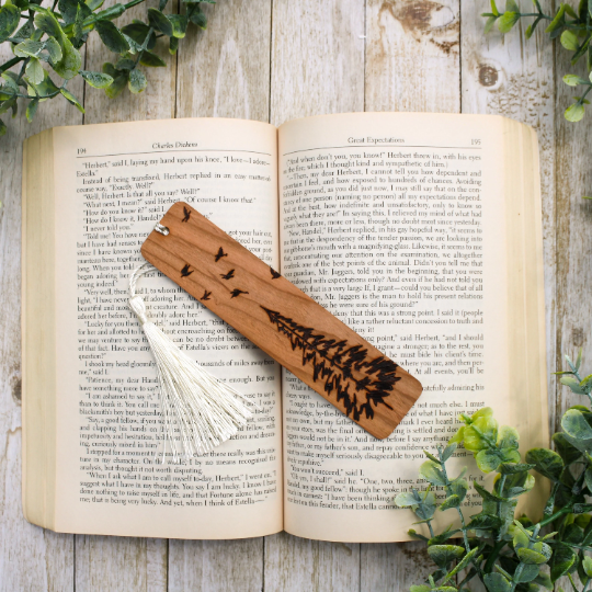 Northern Dreams Design - Wholesale Bookmark - Tree Wood Bookmark3