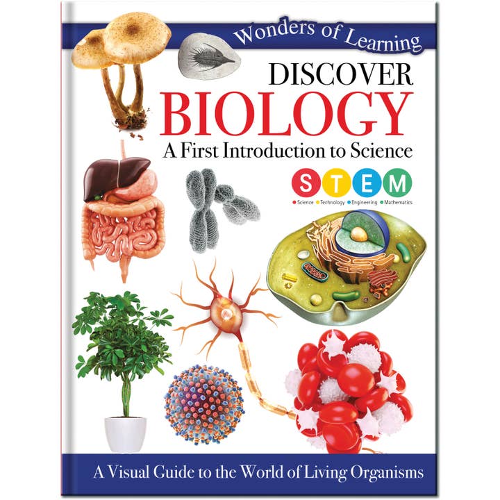 Scopri la Biologia - Libro di Riferimento per Bambini - Apprendimento STEM per la vendita all'ingrosso da parte di Robert Frederick Ltd