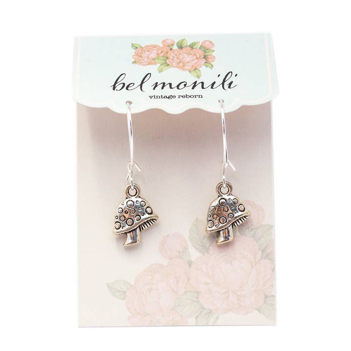 Mushroom Earrings for wholesale by bel monili ™