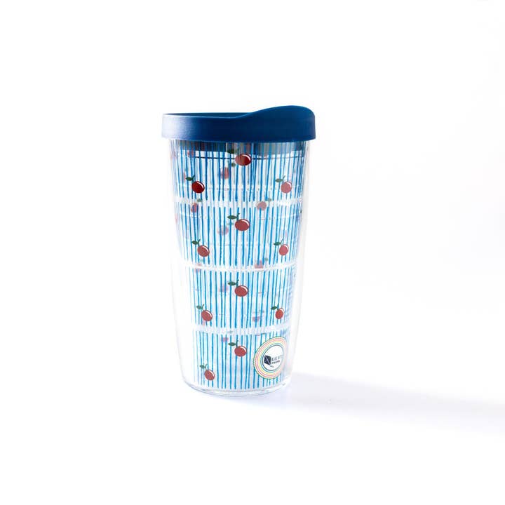 Blue Kite Press - Wholesale Insulated Mug/Tumbler - Cherry Classic Tervis Tumbler | Vintage Cherries | 16 oz