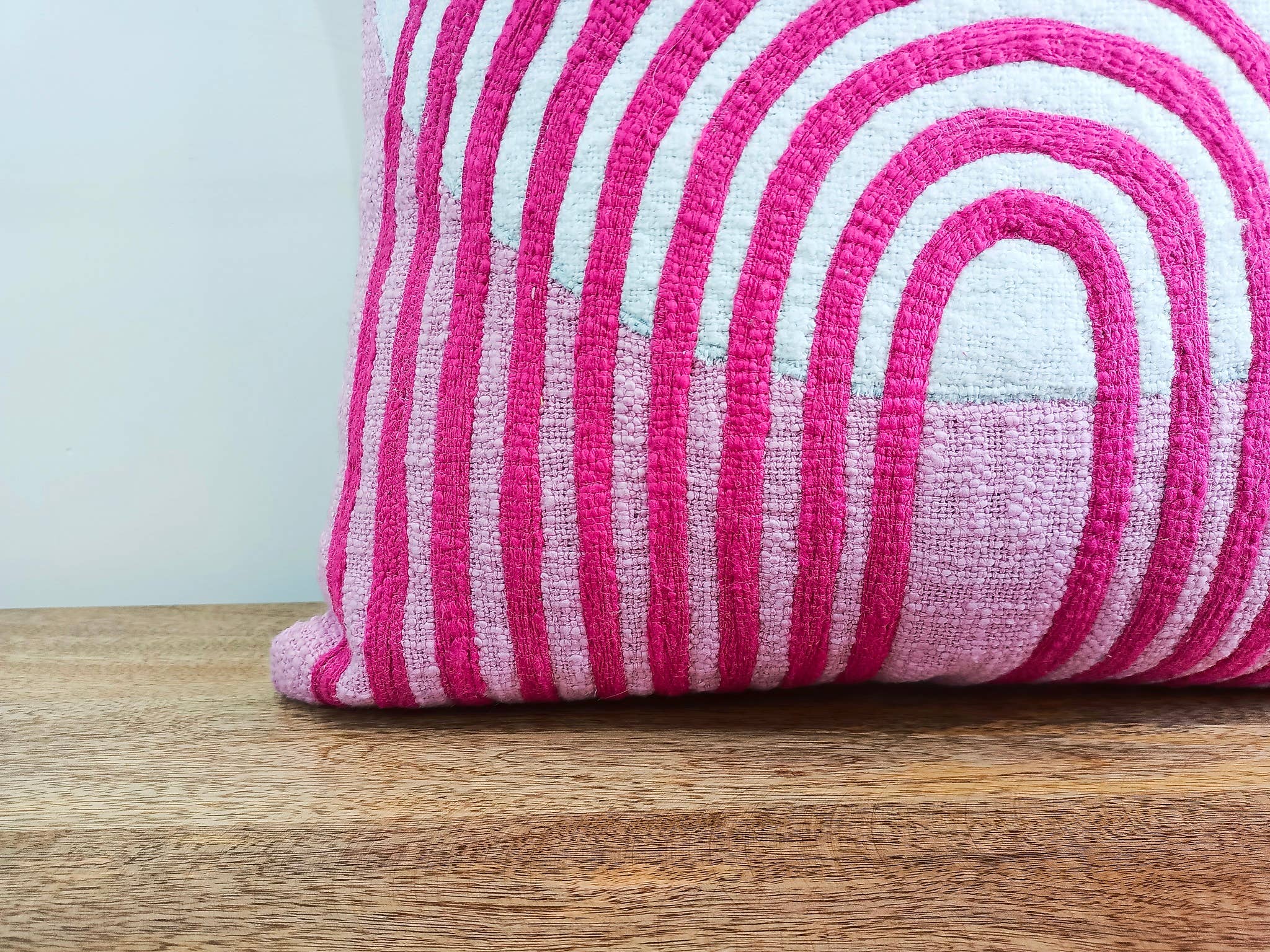 Eyda Homes - Wholesale Throw Pillow Cover - Handmade Cotton Pillow Cover | 18x18 Embroidered Boho Cover3