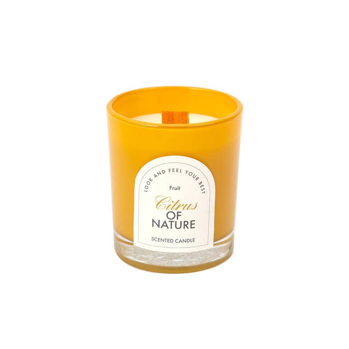 Vegas Candle - Wholesale Jar/Filled Candle - 7.2OZ π Essence Soy Candle β Golden Orchard1