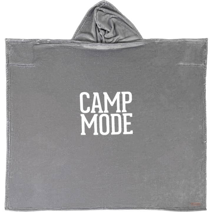 Pavilion - Wholesale Throw Blanket - Camp Mode - 50" x 60" Royal Plush Hooded Blanket