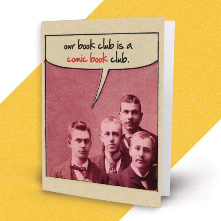 Comic Book Club Card för wholesale av Middle Child Made