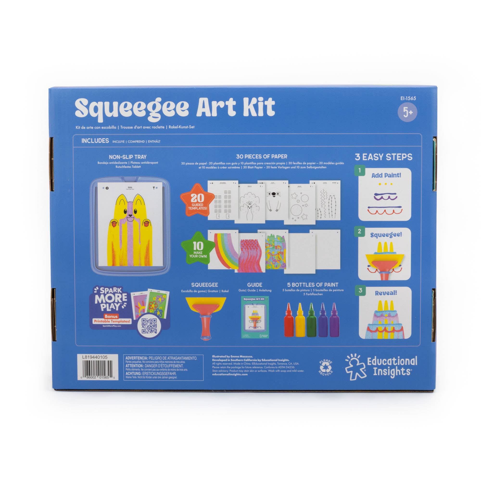Learning Resources - Vente Lot de jouets – enfant - Kit d'art de raclette7