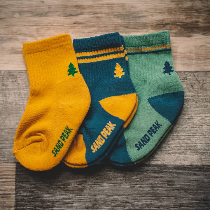 Spring Socks - 3 Pack for wholesale by Sand and Peak