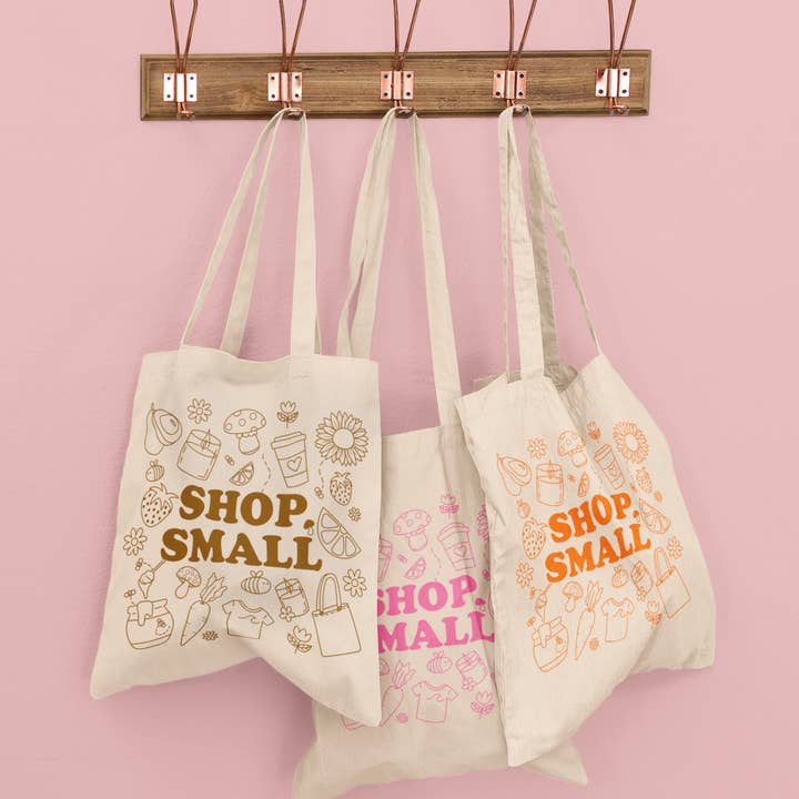 Shop Small Doodles Tote Bag for wholesale by amarieacreates