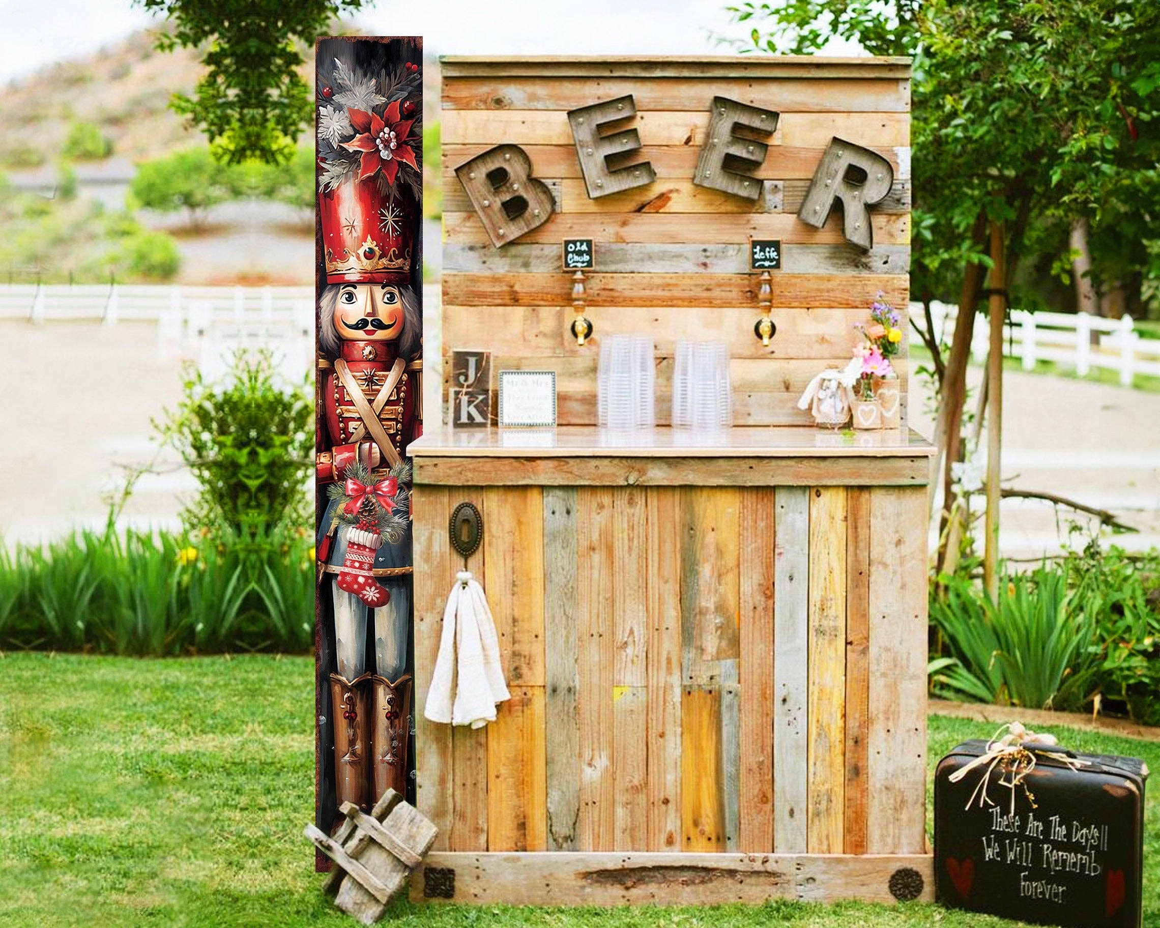 TX USA Corporation - Wholesale Christmas Decoration - 72" Nutcracker Christmas Porch Sign | Grand Indoor Outdoor Holiday Decor3