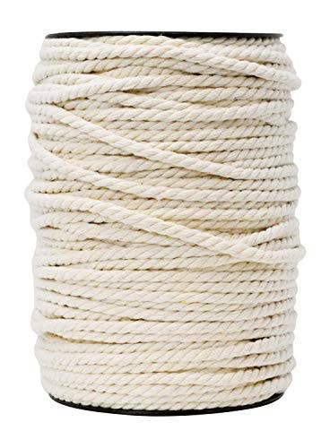 Mandala Crafts - Wholesale Craft Supplies - 3-Ply Cotton Macrame Cord Supplies for Crafting & Décor7