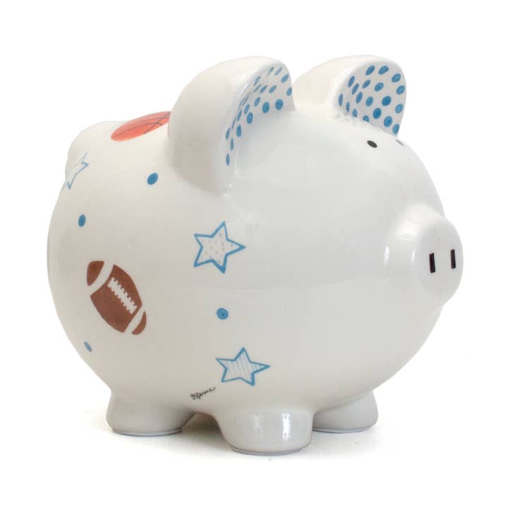 Sports Paper Star Pig for wholesale by Child To Cherish®