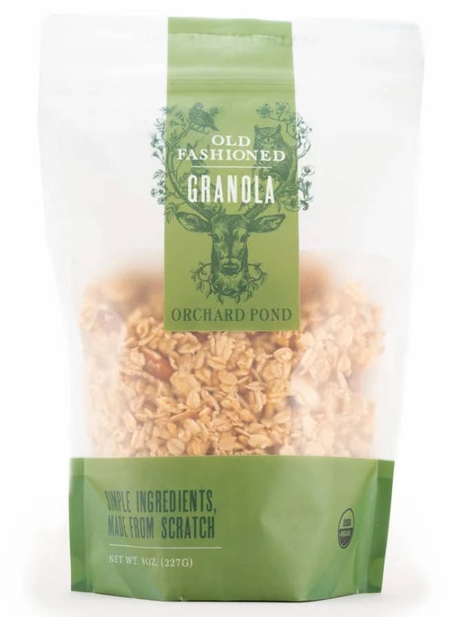 Old Fashioned Granola 8 oz. for wholesale by Orchard Pond
