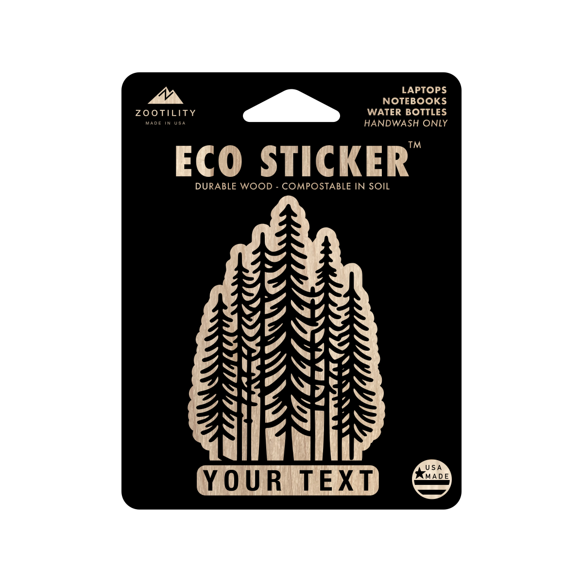 Zootility - Venta al por mayor Pegatina - Pegatina ecológica personalizada68