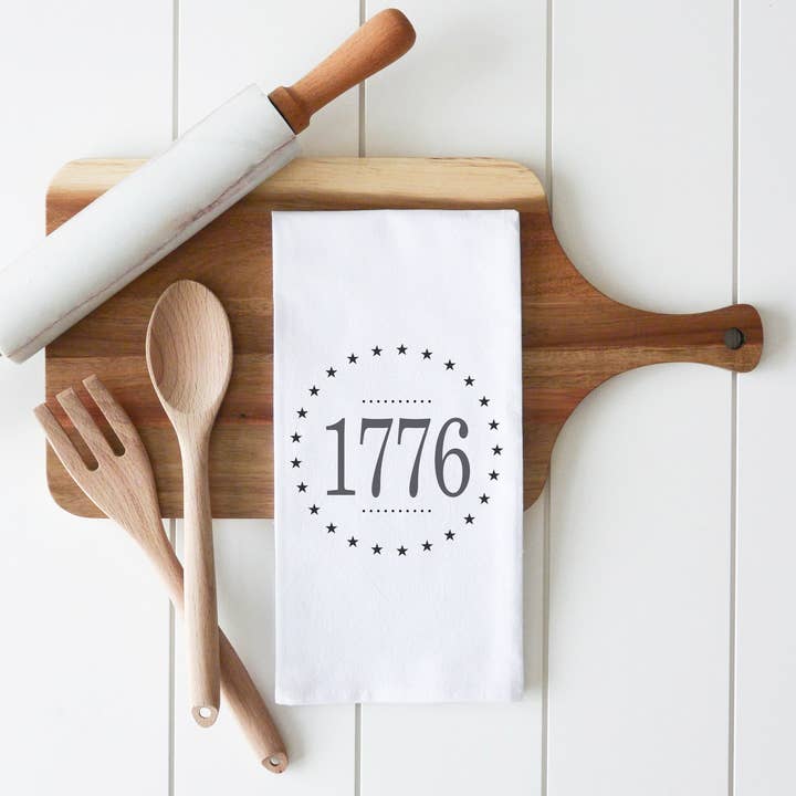 1776 Stars Tea Towel for wholesale by Porter Lane Home