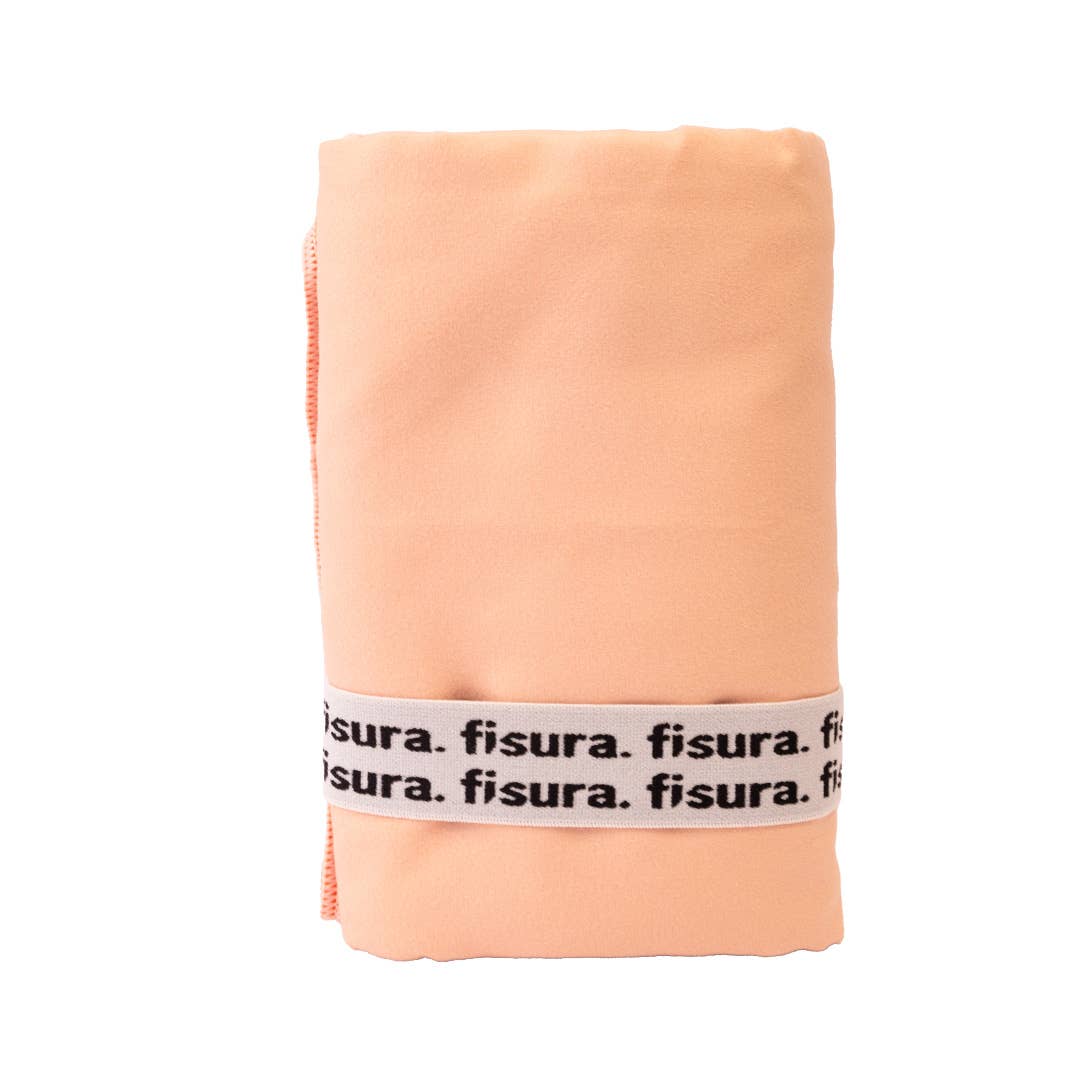 Fisura – wholesale Beach towel – "Fucking sand" beach towel orange2
