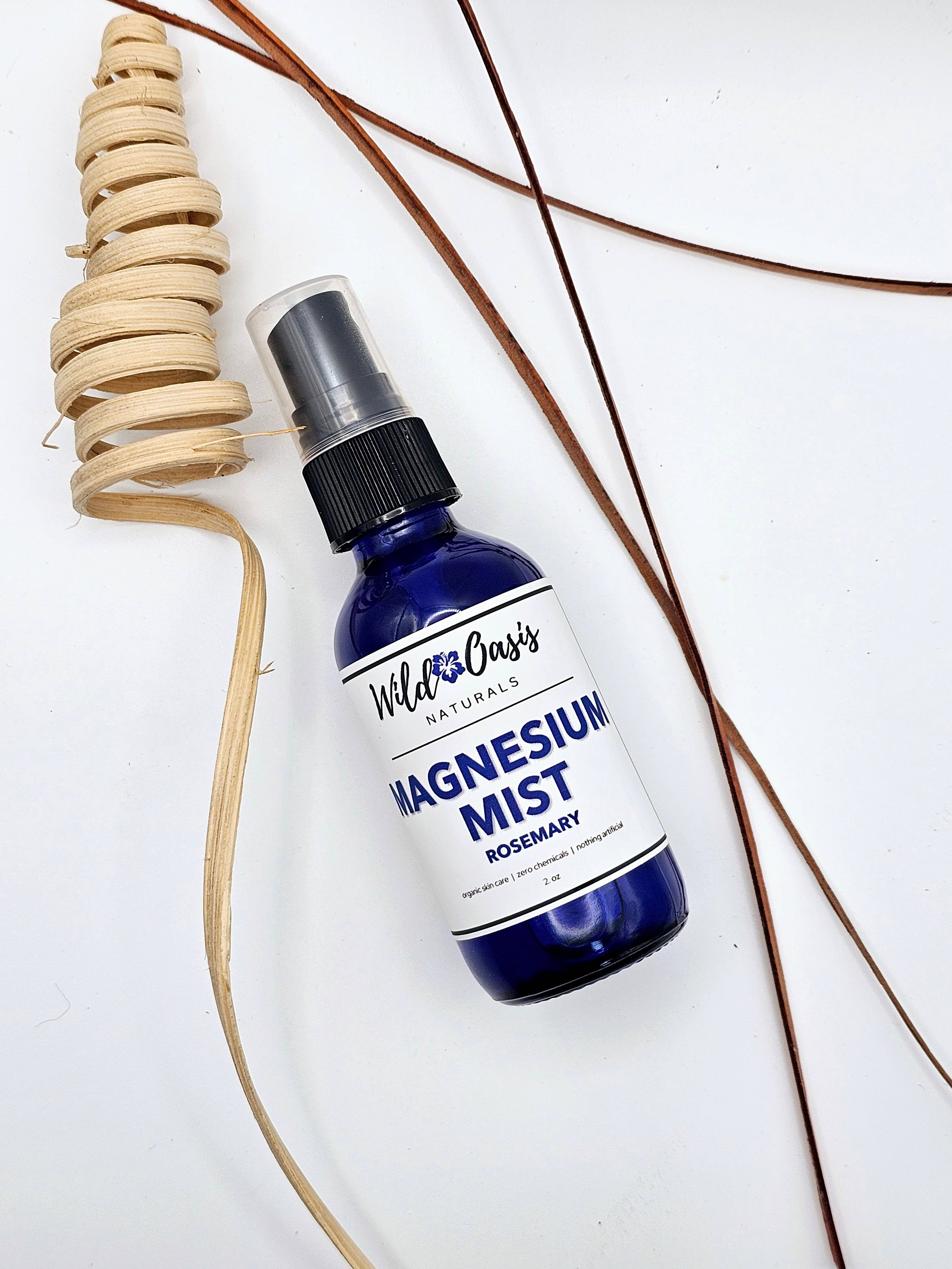 Wild Oasis Naturals - Wholesale Pain Relief Spray/Cream - Magnesium Mist - 2 oz - Pure Magnesium Oil Spray1