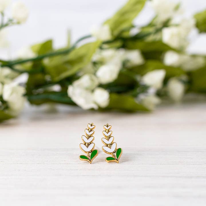 Miss Modi - Wholesale Jewelry Set - Bluebonnet Enamel Earrings/ Bracelet/ Necklace3