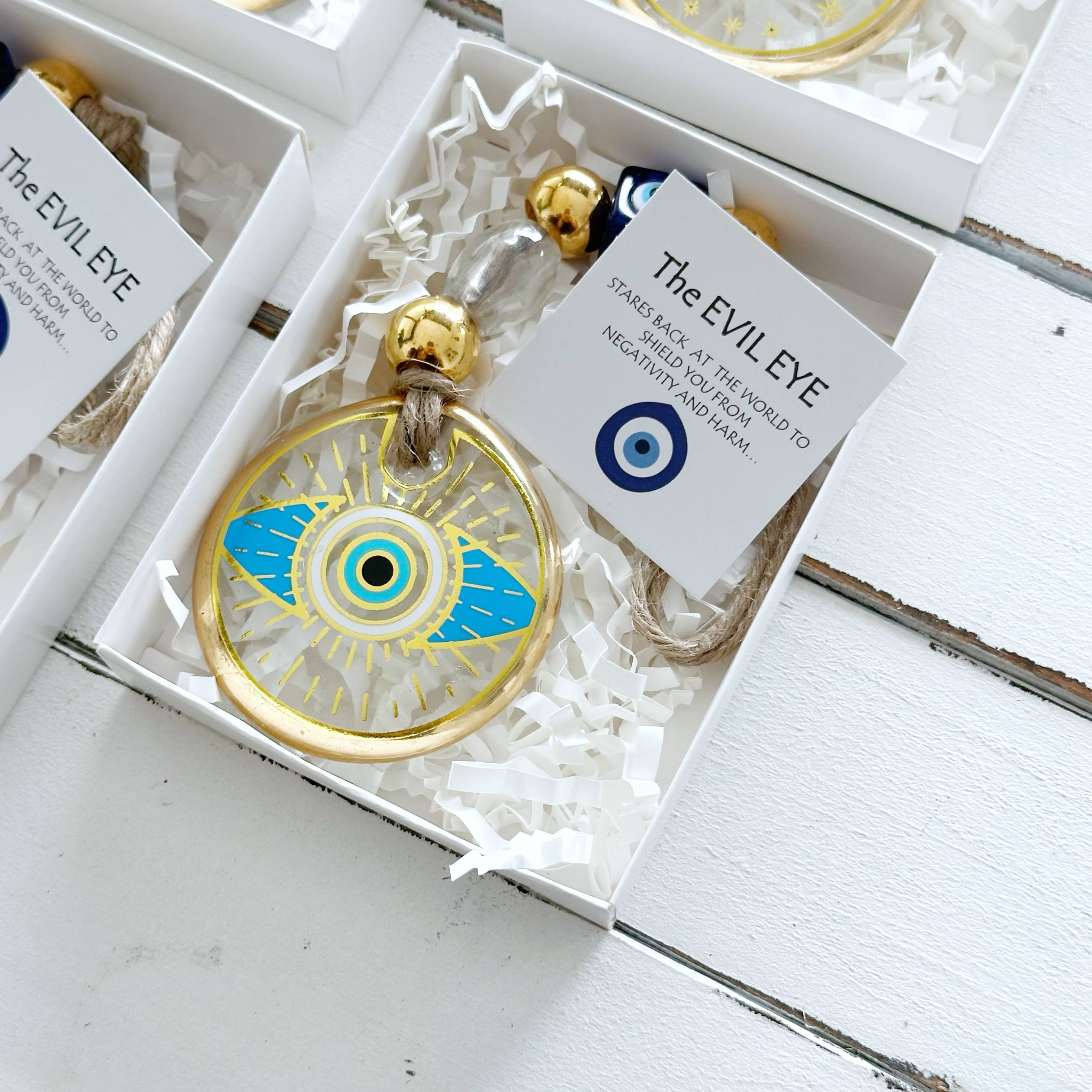 Evileyefavor - Wholesale Wall Sign - Evil Eye Wall Hanging, Gold Evil Eye Wall Decor, Protection2