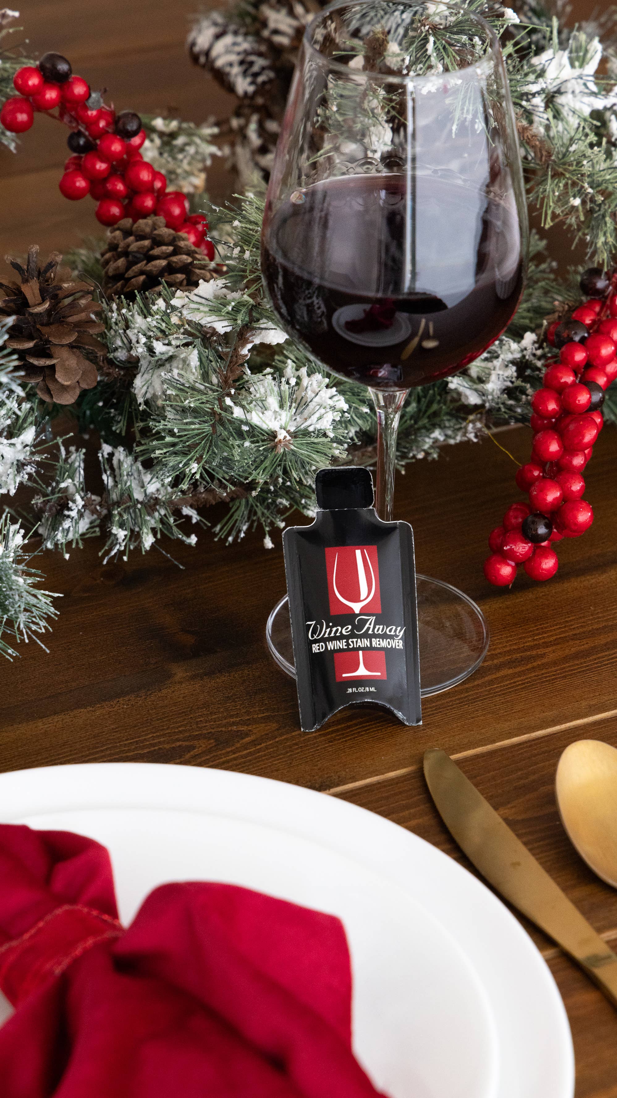 Wine Away - Vendita all'ingrosso Smacchiatore - Wine Away® Smacchiatore Portatile – Confezioni Monouso1