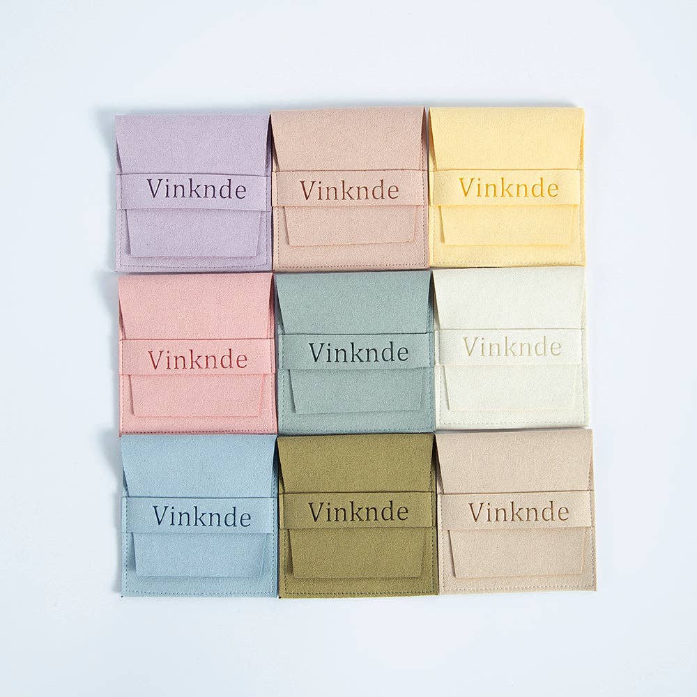 ZaraJewellery - Wholesale Gift Bag - Wholesale jewelry Pouch - Envelope Flap Pouch Logo Custom1