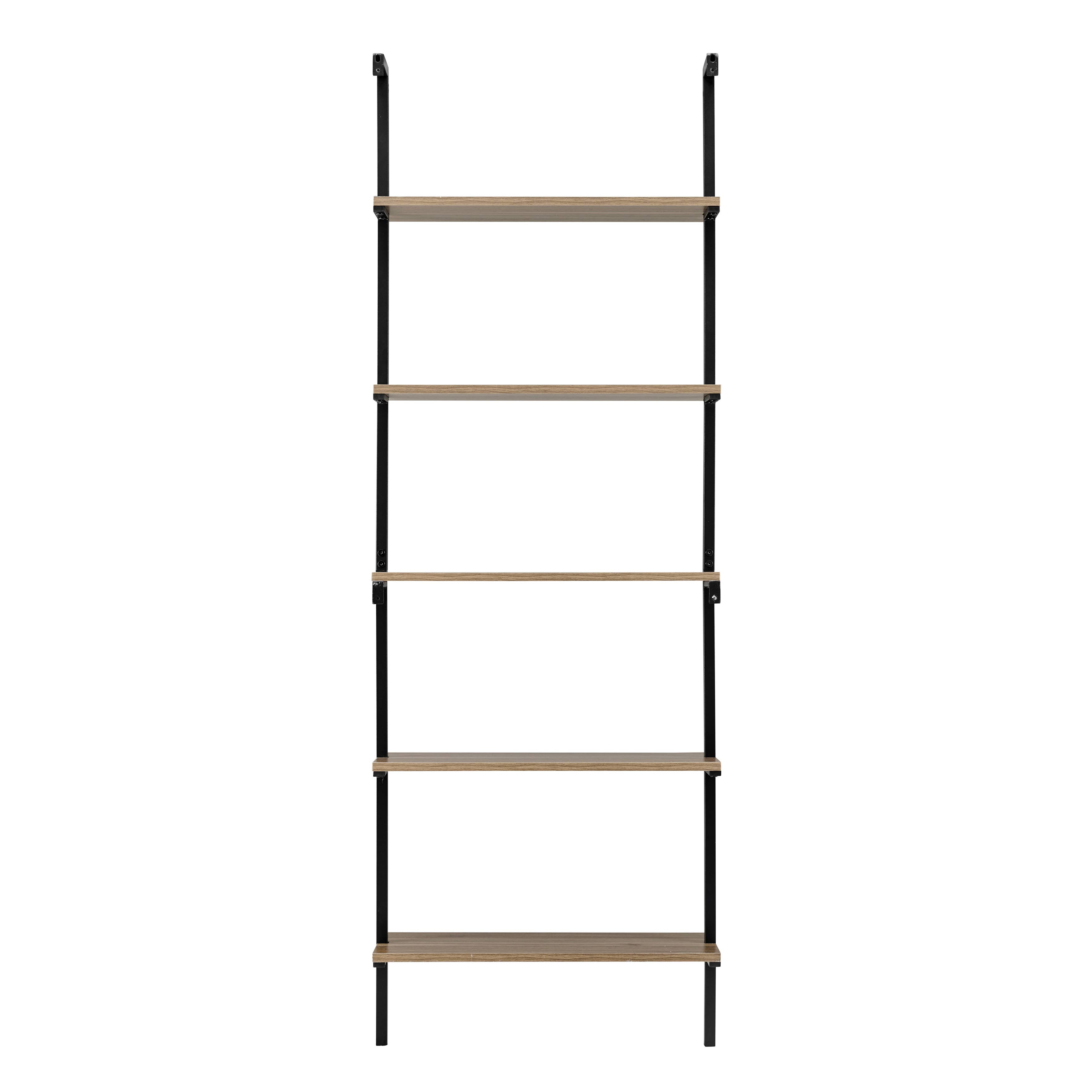 Danya B - Vendita all'ingrosso Mensole da parete - Danya B Everett Scaffale a Parete Moderno a Scala Aperta a 5 Ripiani35