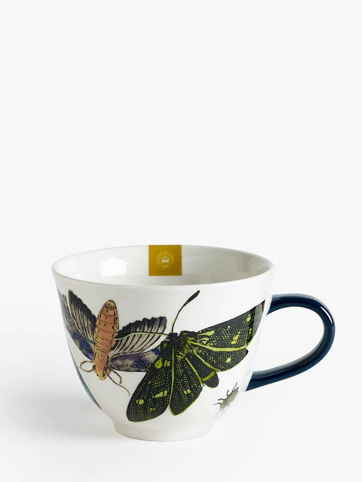 Living Jewels White Mug for wholesale by Pure Table Top Ltd