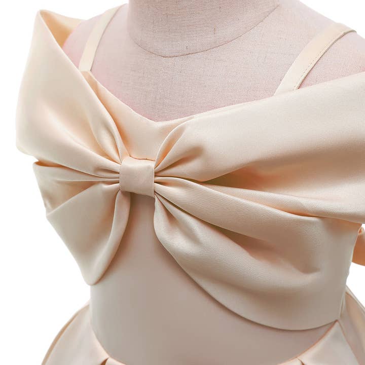 MyKids-USA® - Wholesale Dress - Kids - Baby Girl Solid Color Sling Princess Fashion Dress Children’s Formal Dress21