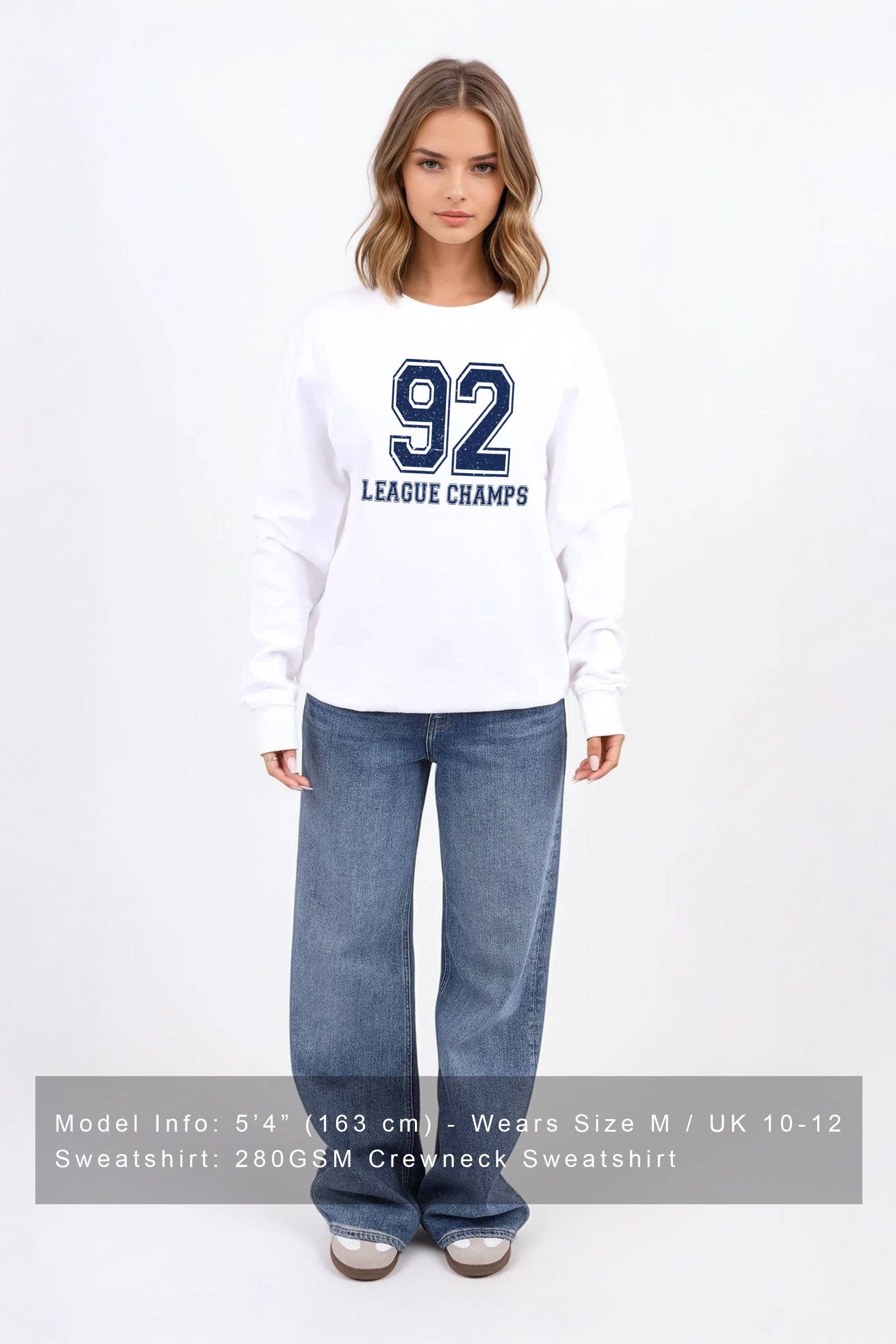 Missi Clothing – wholesale Graphic sweatshirt – Women’s – 92 League Champs Printed Sweatshirt10