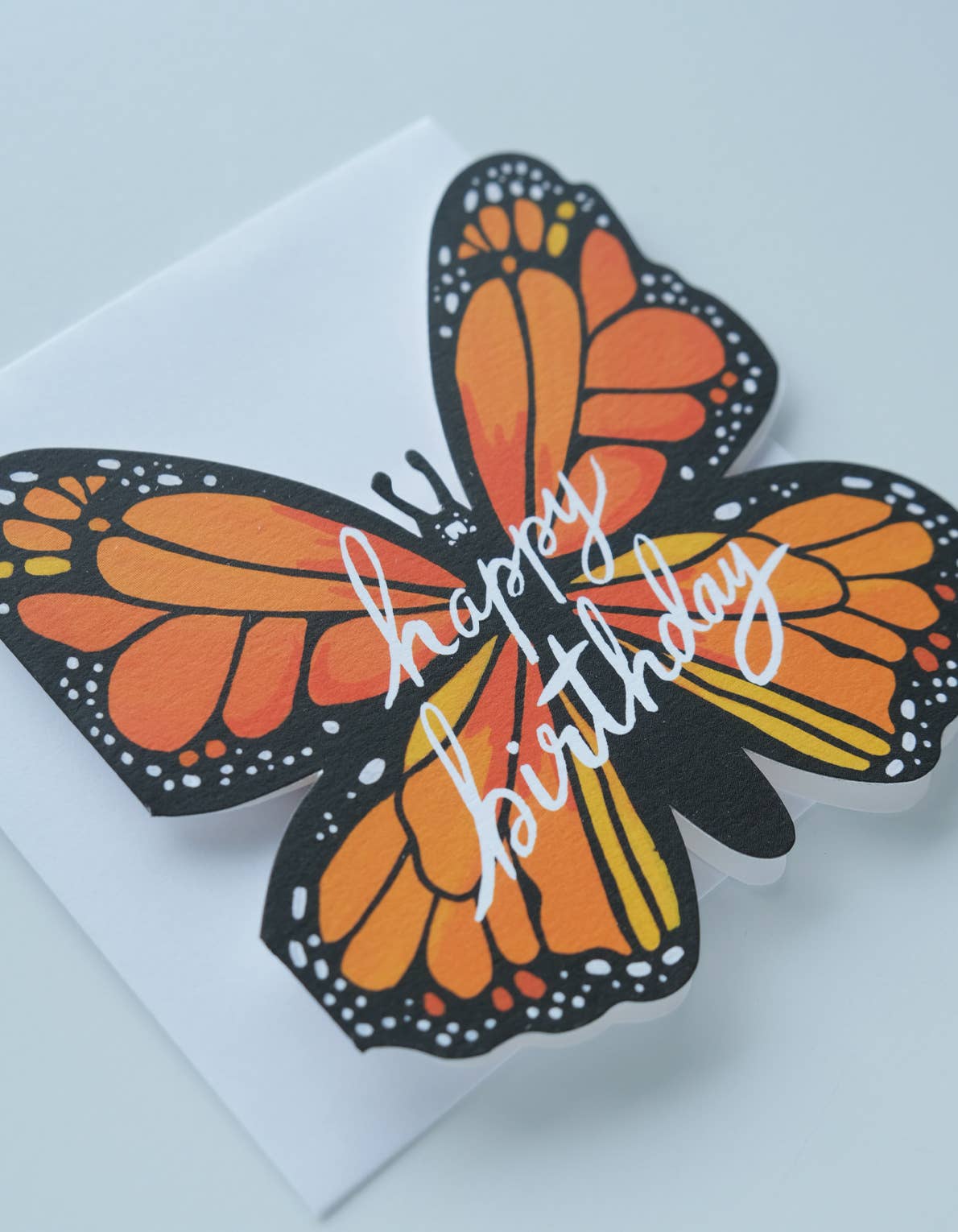 Idlewild Co. - Wholesale Birthday Card - Monarch Birthday Die Cut Greeting Card3
