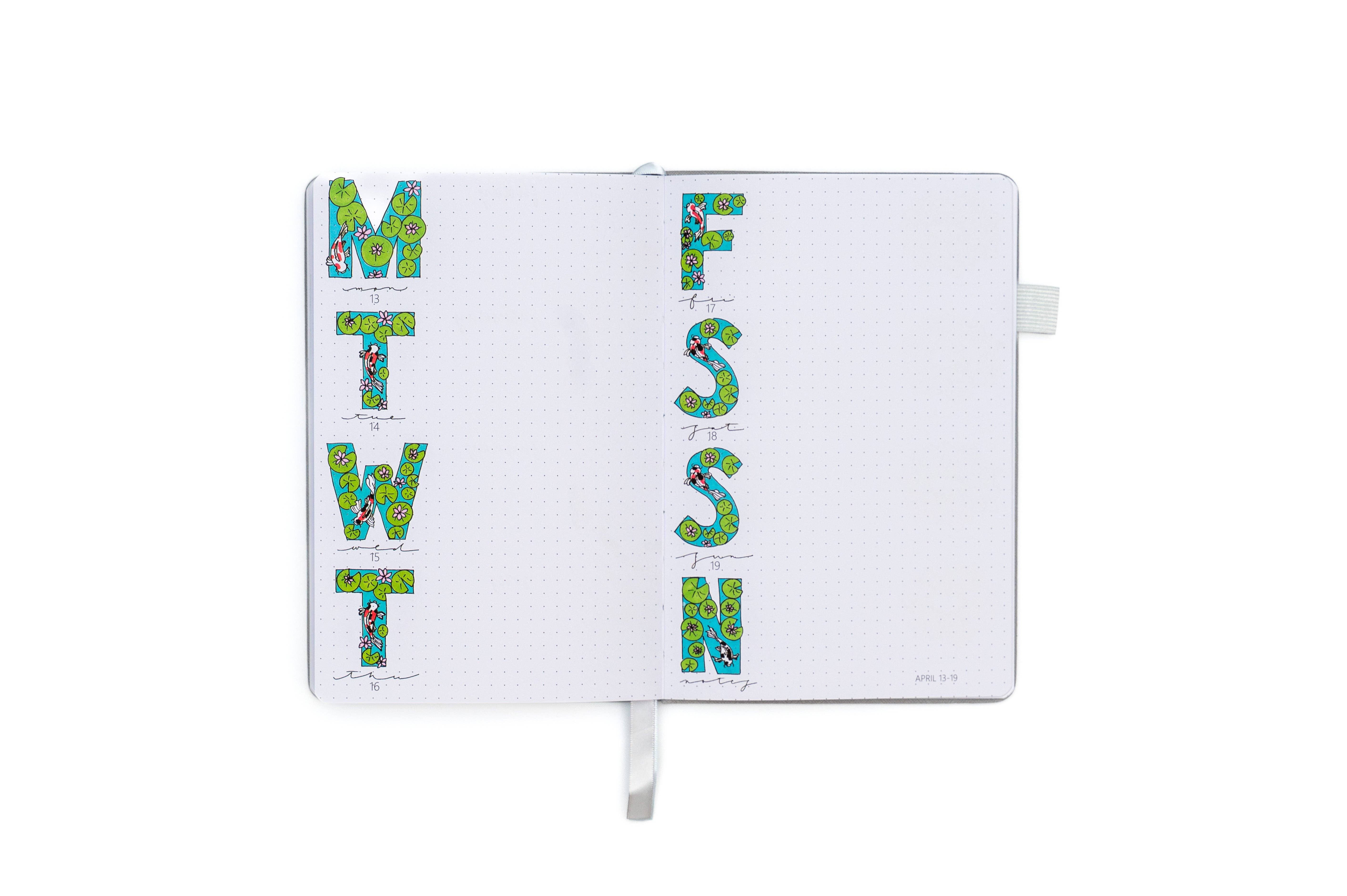 Linda Tong Planners - Wholesale Planner - 2026 Illustrated Planner Light Gray4