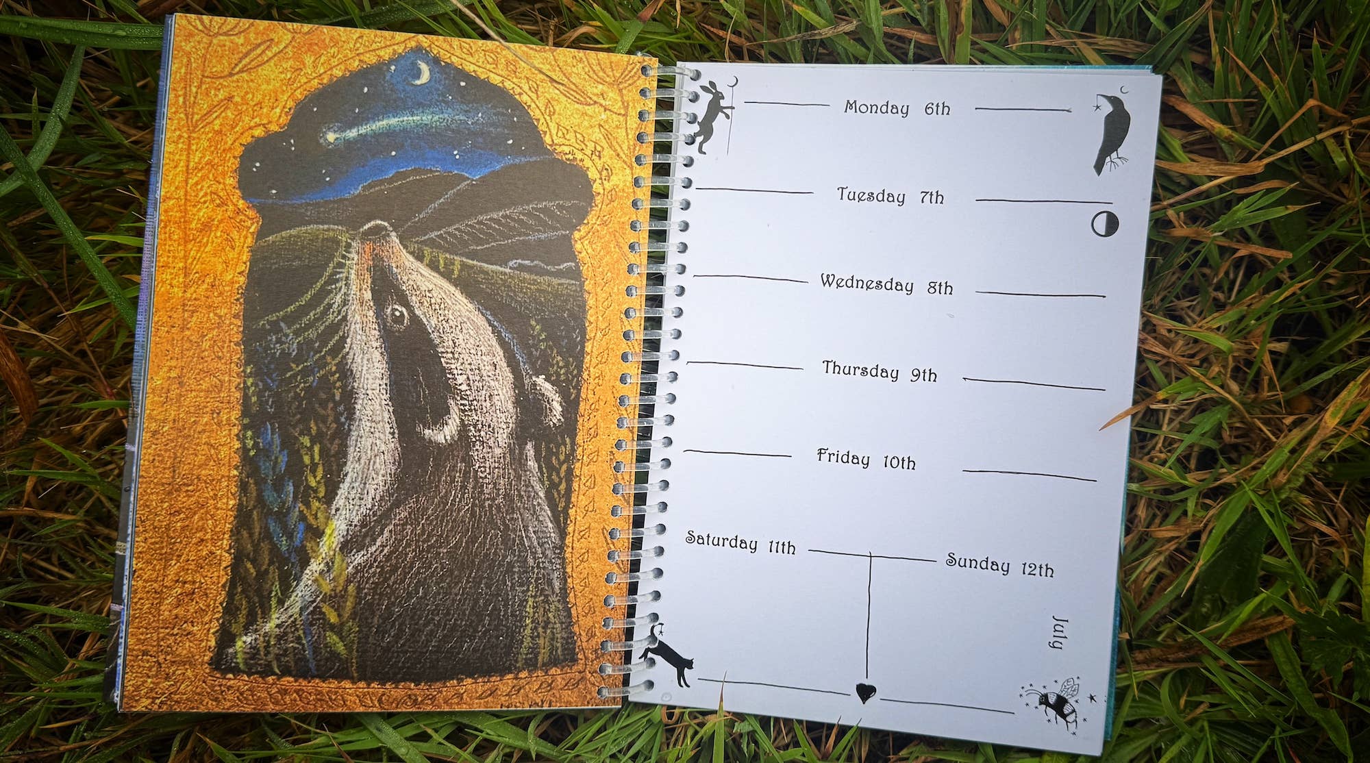 Hannah Willow Art – wholesale Journal/diary – Hannah Willow 2026 Diary2