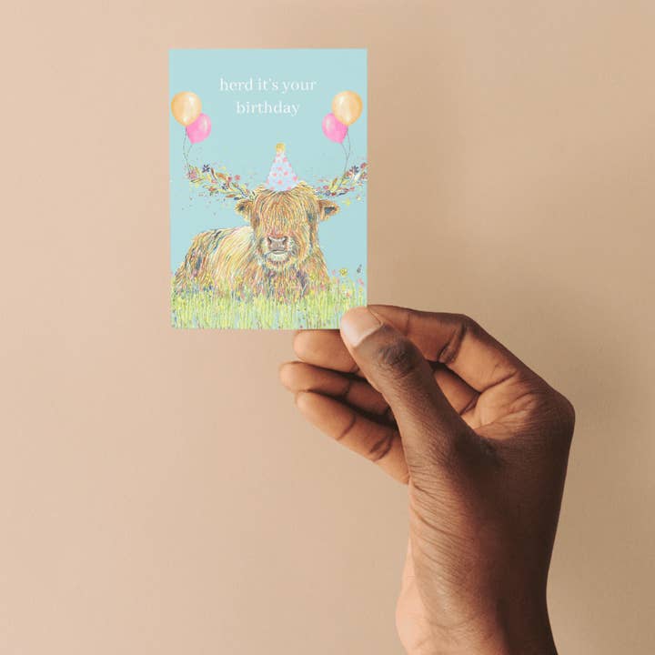 Jen Winnett Eco Artist - Wholesale Birthday Card - Starter Bundle 24 QR Greetings cards + video, photo or voice3