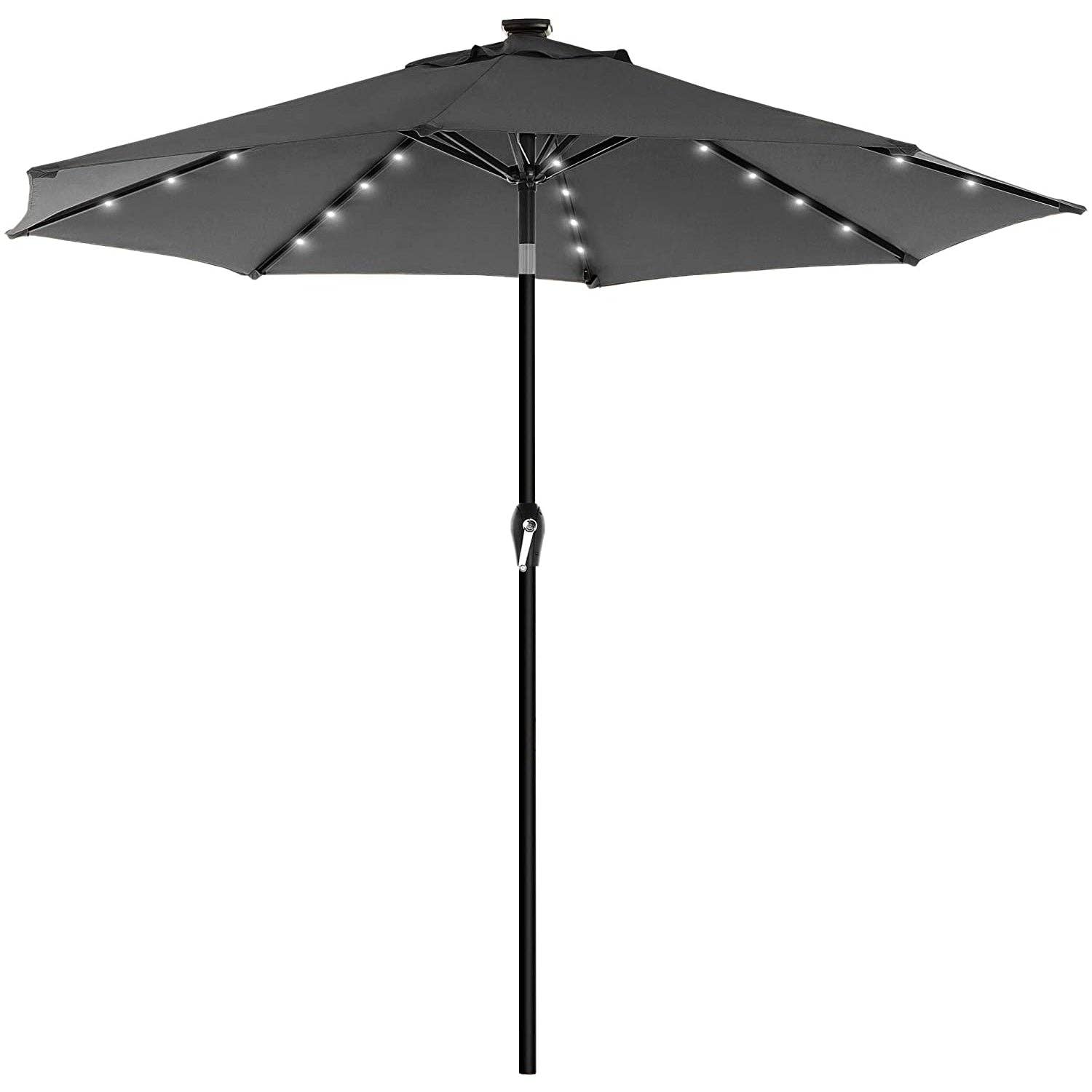 Mia Home - Wholesale Umbrella - Unisex - Nancy's Frere Lake Parasol - LED Lighting - Solar Powered0