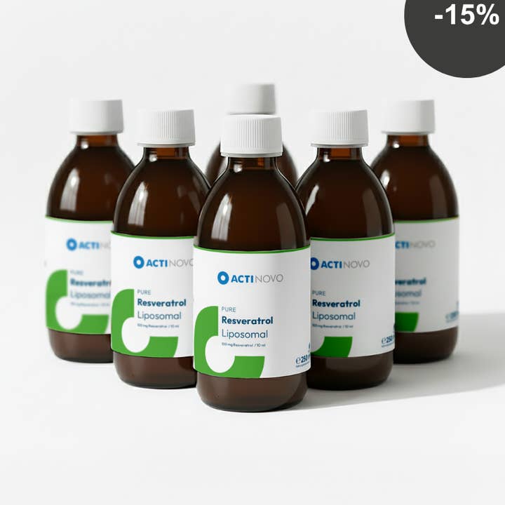 6x Resvératrol Liposomal pour la vente par ActiNovo