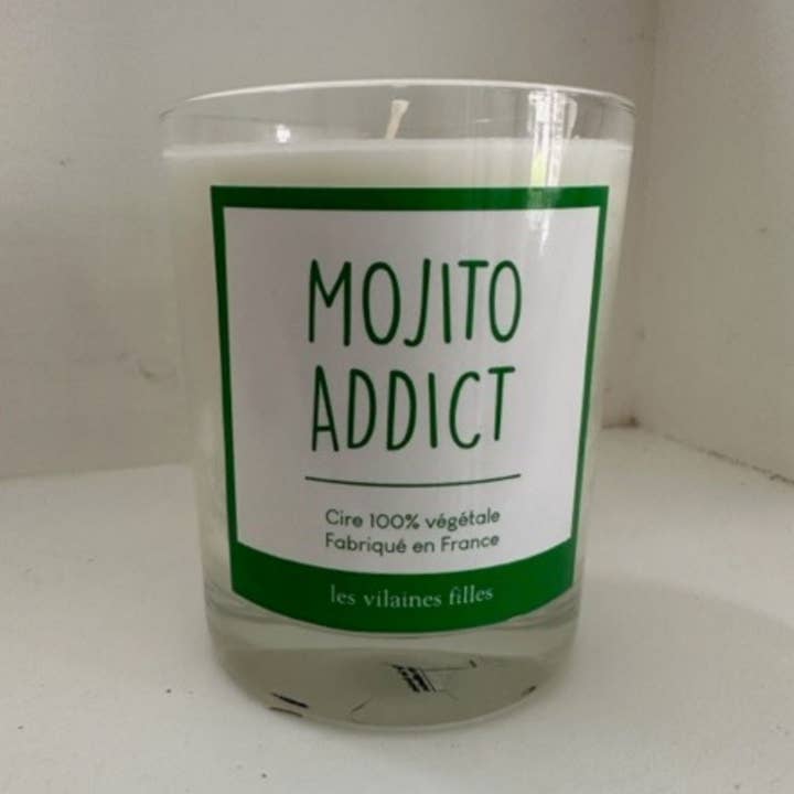 Les Vilaines Filles - Wholesale Jar/Filled Candle - "Mojito Addict" Candle0