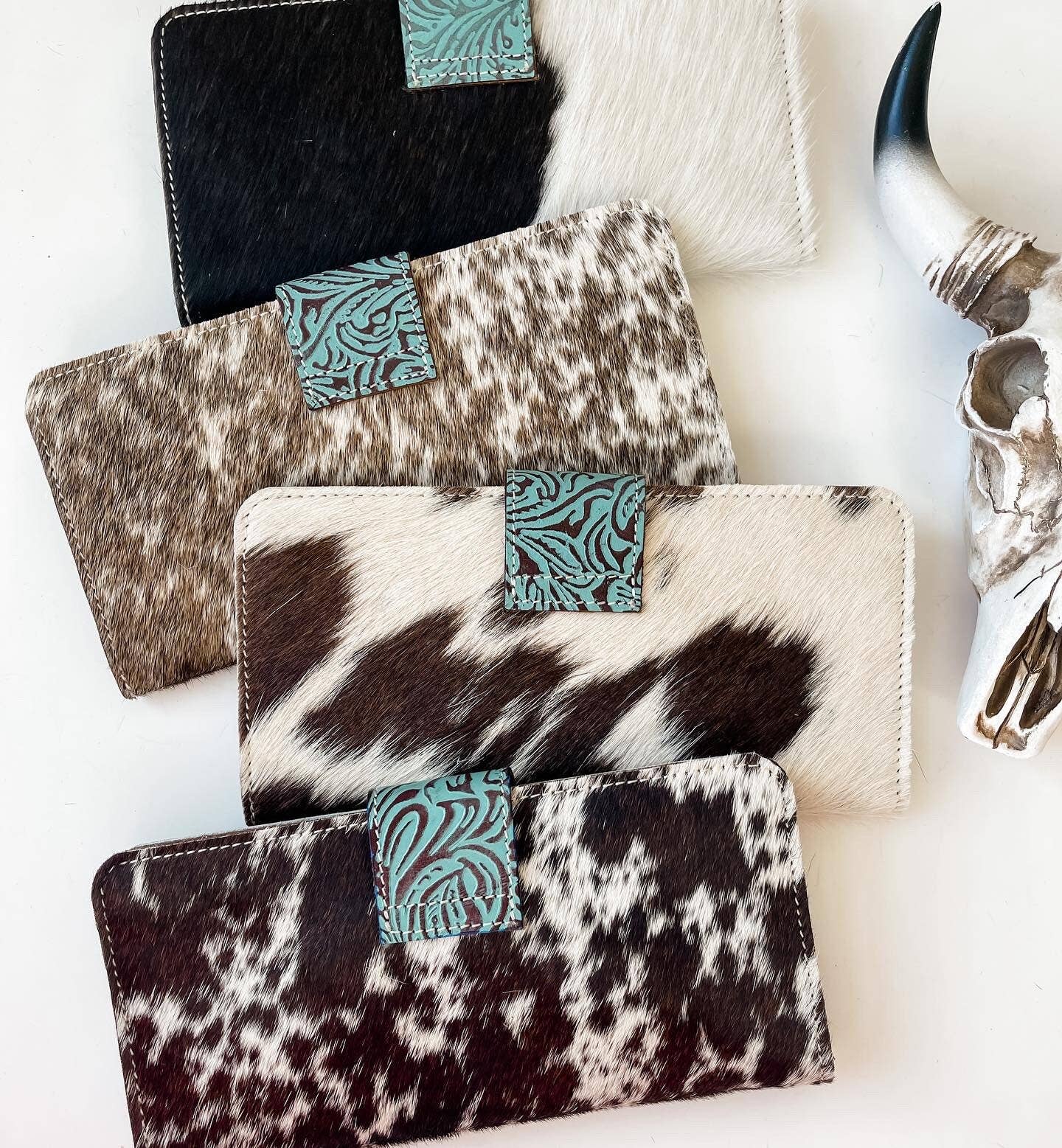 Boho Ranch Shop - Wholesale Wallet - Women's - Western Floral Leather Tooled Wallet2