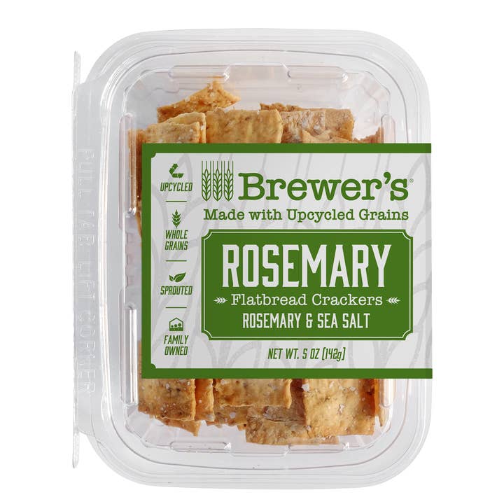Brewer's Foods - Wholesale Crackers - Rosemary Sea Salt Flatbread